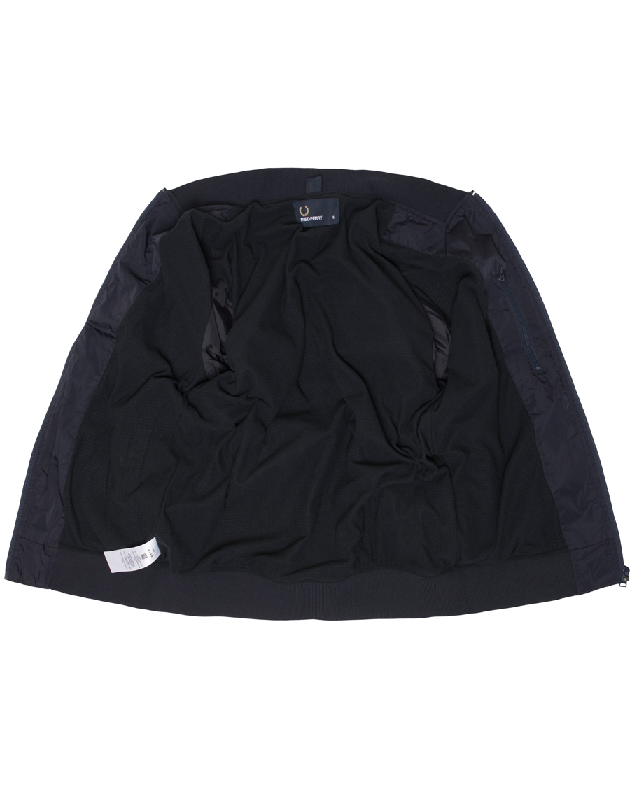 Homme | Manteaux Et Vestes | Fred Perry | Twin Tip Bomber Jacket Navy