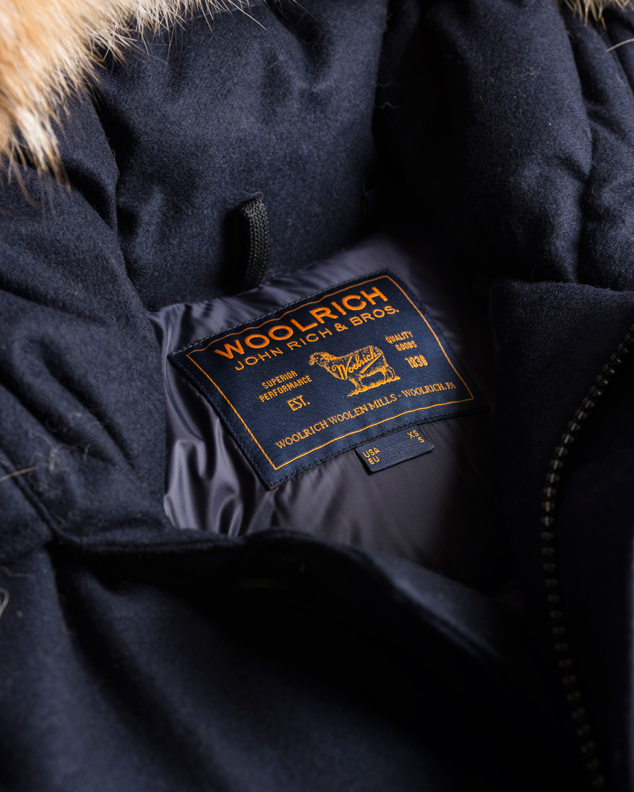 Homme | Manteaux Et Vestes | Woolrich | Loro Piana Arctic Parka DF Dark Navy