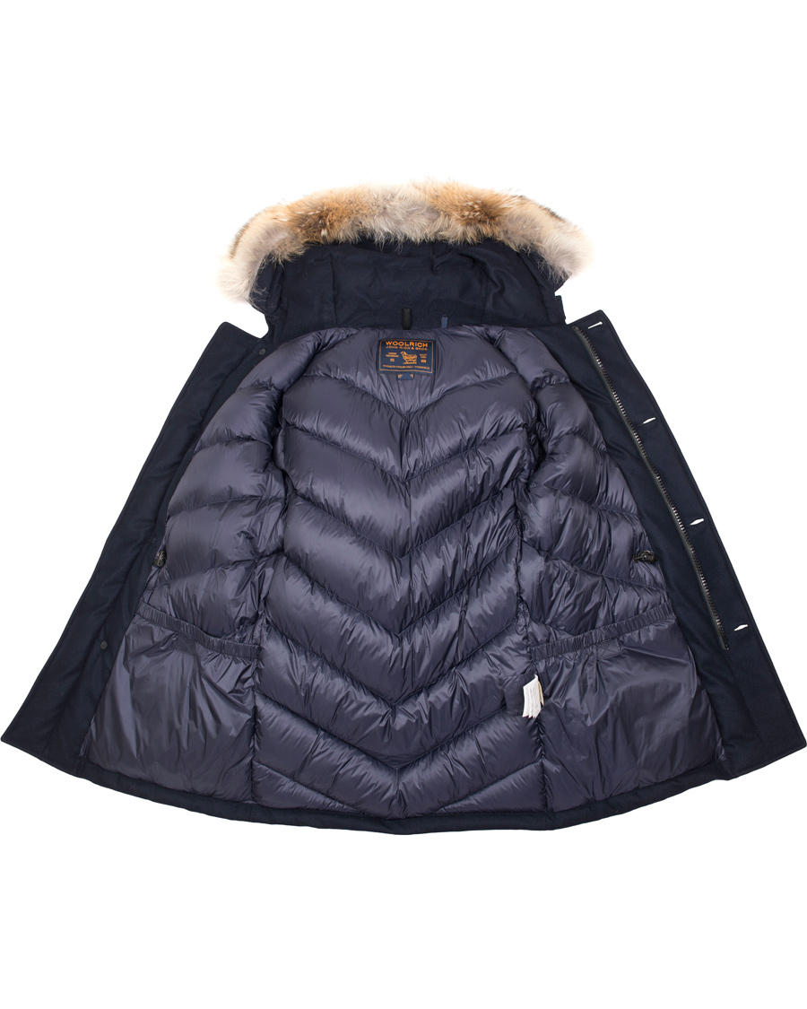 Homme | Manteaux Et Vestes | Woolrich | Loro Piana Arctic Parka DF Dark Navy