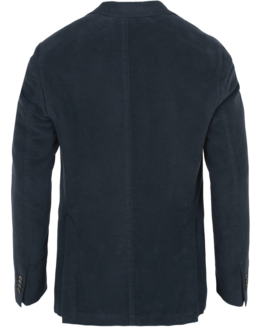 Heren | Blazers | Boglioli | Moleskin K Jacket Blazer Dark Navy