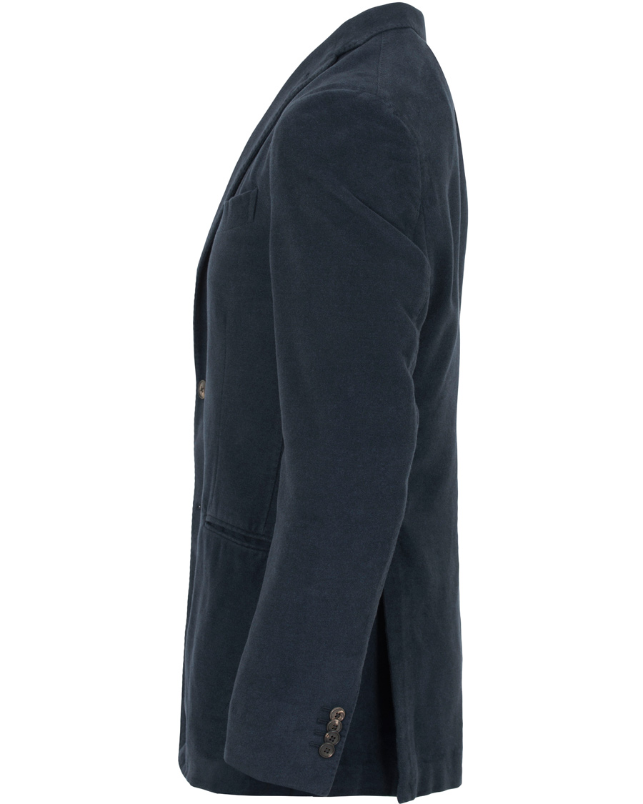 Heren | Blazers | Boglioli | Moleskin K Jacket Blazer Dark Navy