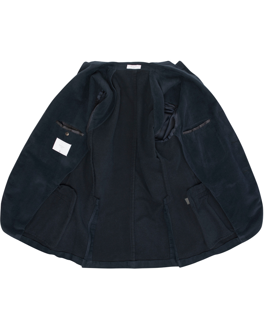 Heren | Blazers | Boglioli | Moleskin K Jacket Blazer Dark Navy