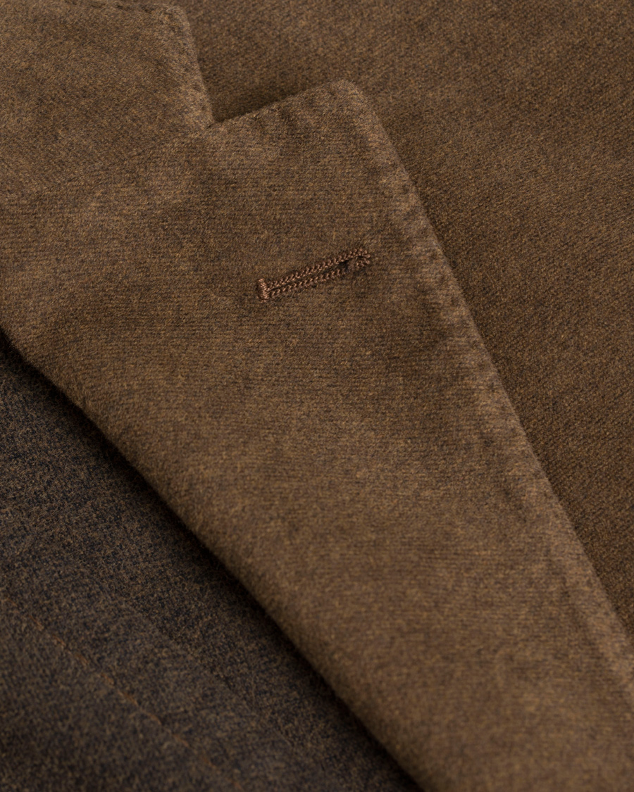 Homme | Blazers | Boglioli | Moleskin K Jacket Blazer Dark Brown