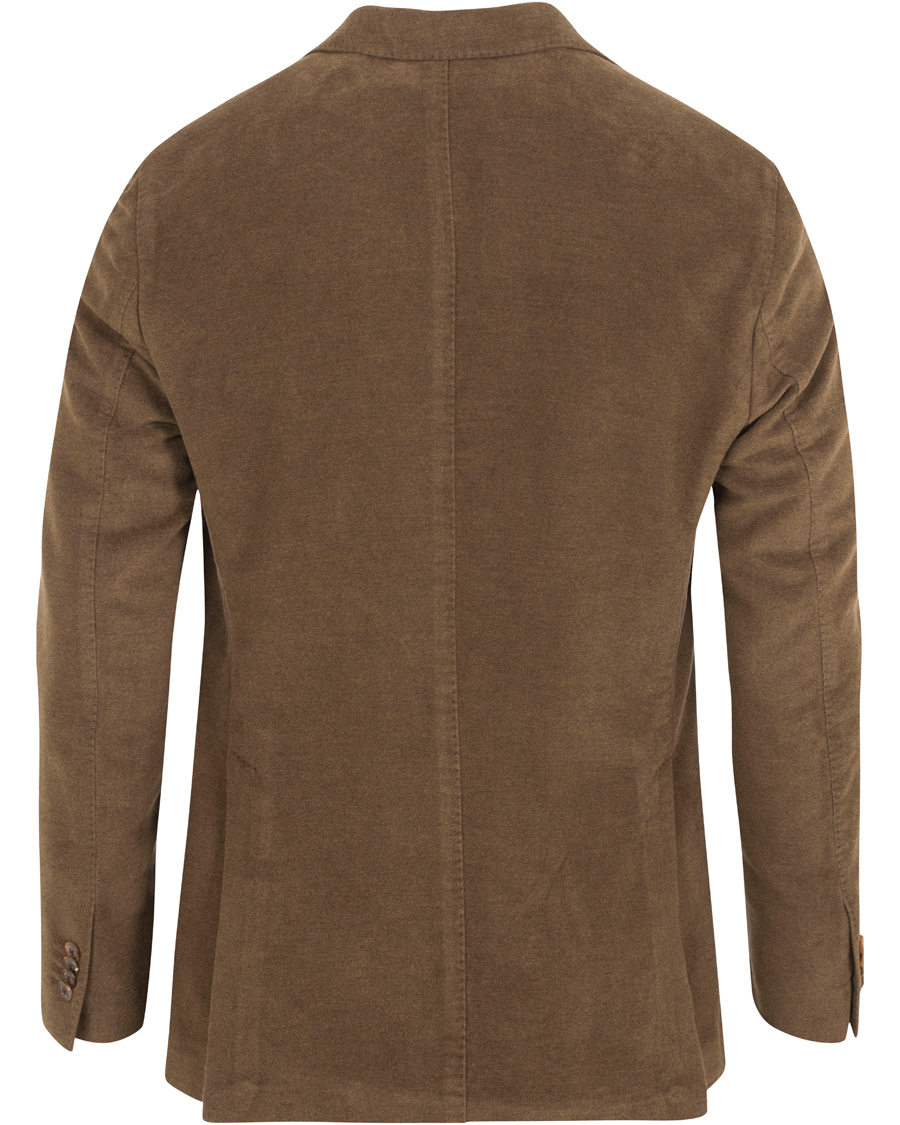 Homme | Blazers | Boglioli | Moleskin K Jacket Blazer Dark Brown