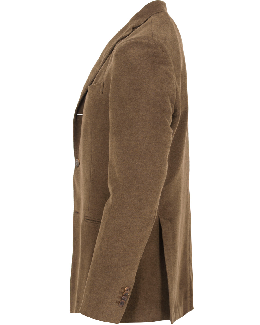 Homme | Blazers | Boglioli | Moleskin K Jacket Blazer Dark Brown