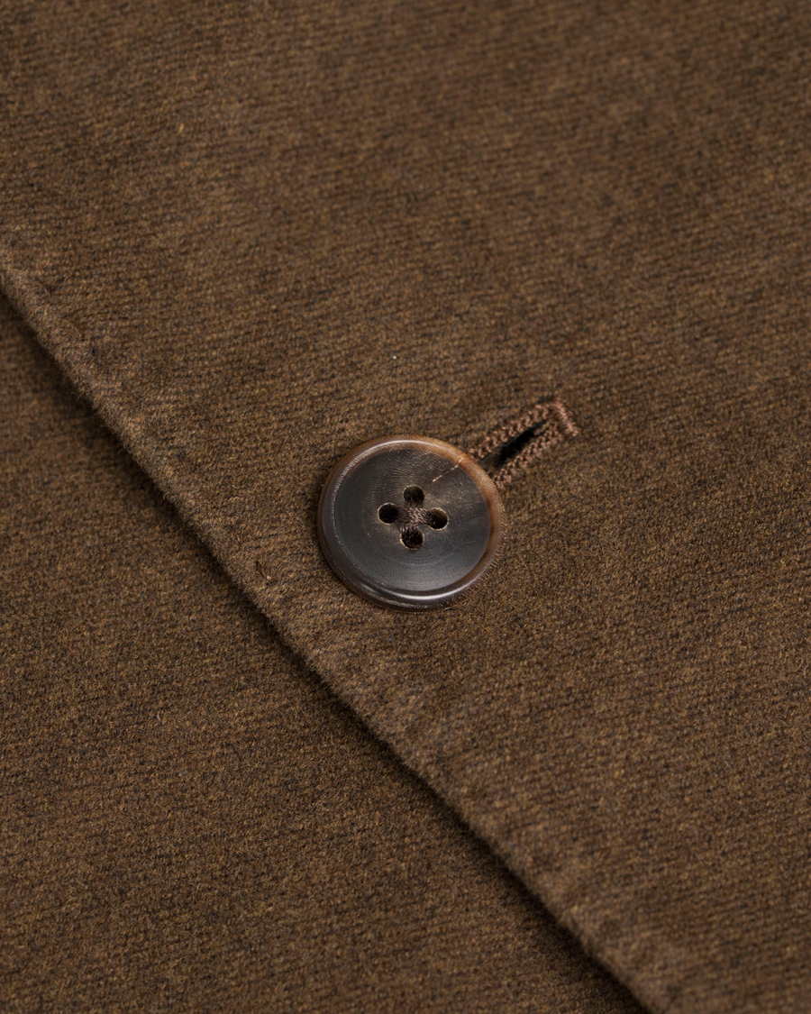 Homme | Blazers | Boglioli | Moleskin K Jacket Blazer Dark Brown