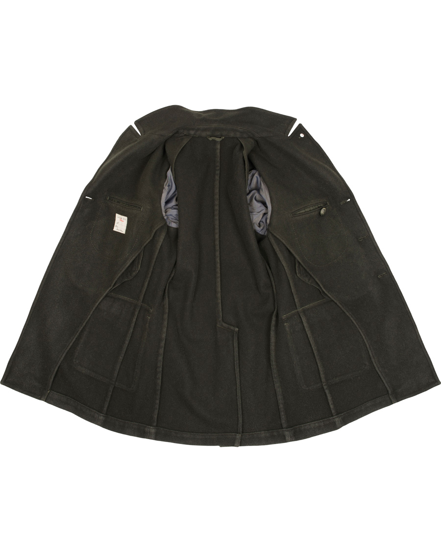 Homme | Manteaux Et Vestes | L.B.M. 1911 | Wool Double Breasted Coat Dark Loden Green