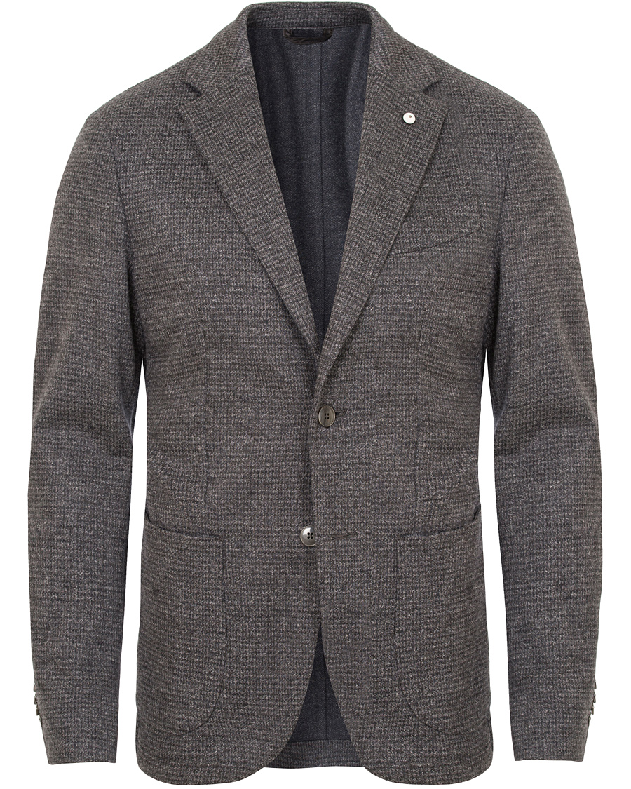 Homme | Blazers | L.B.M. 1911 | Jack Regular Jersey Blazer Dark Grey