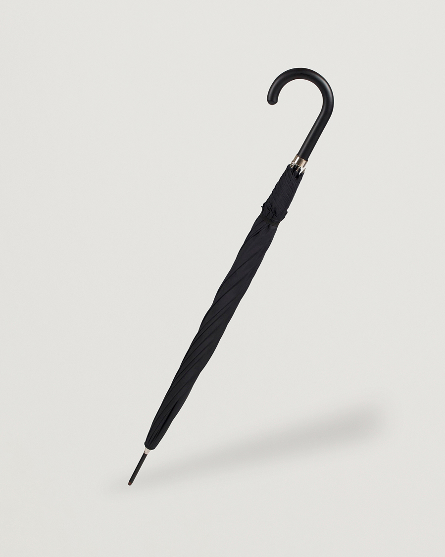 Heren | Paraplu's | Fox Umbrellas | Hardwood Automatic Umbrella Black