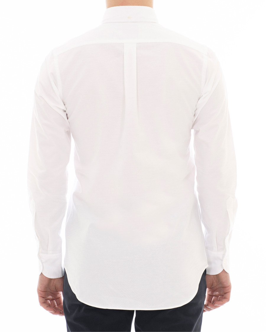 Homme | Chemises | Drake's | Slim Fit Oxford BD Shirt White