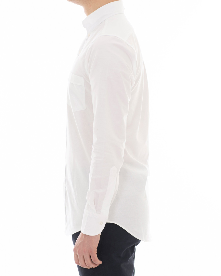 Homme | Chemises | Drake's | Slim Fit Oxford BD Shirt White