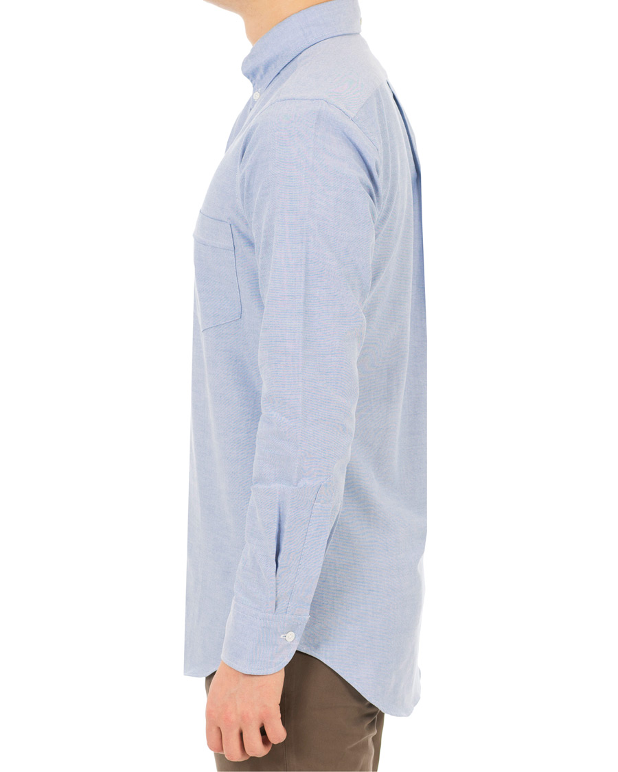 Homme | Chemises | Drake's | Slim Fit Oxford BD Shirt Blue