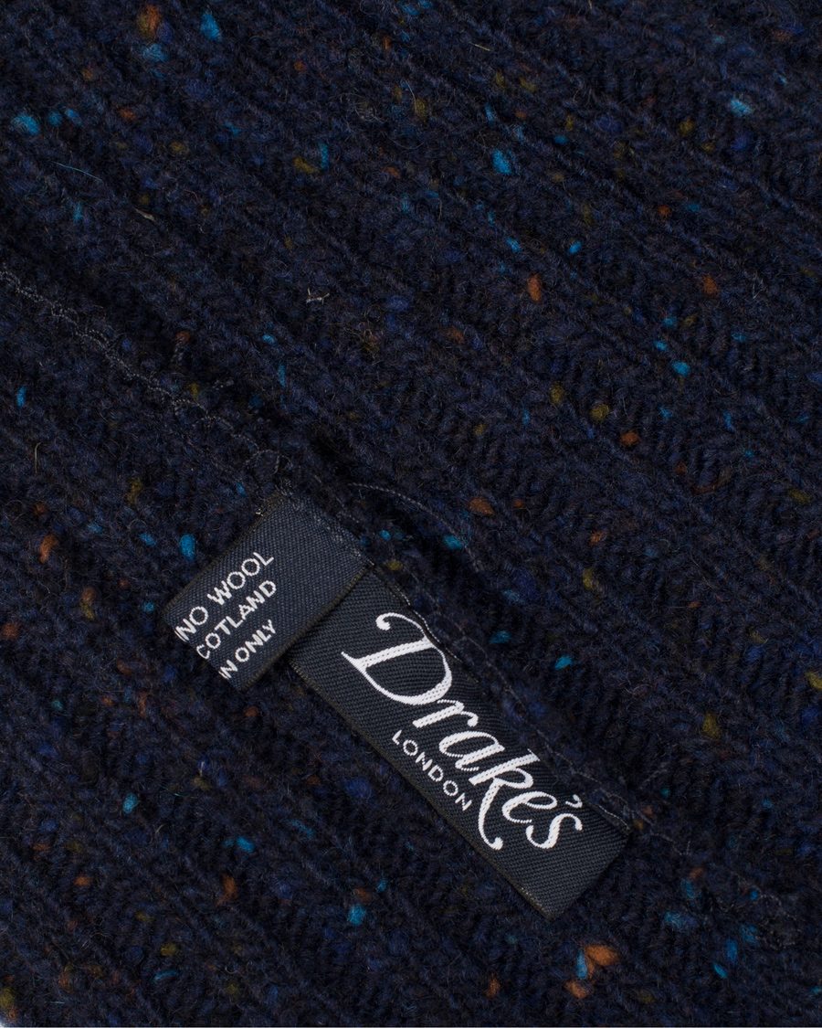 Homme | Drake's Donegal Wool Hat Navy | Drake's | Donegal Wool Hat Navy