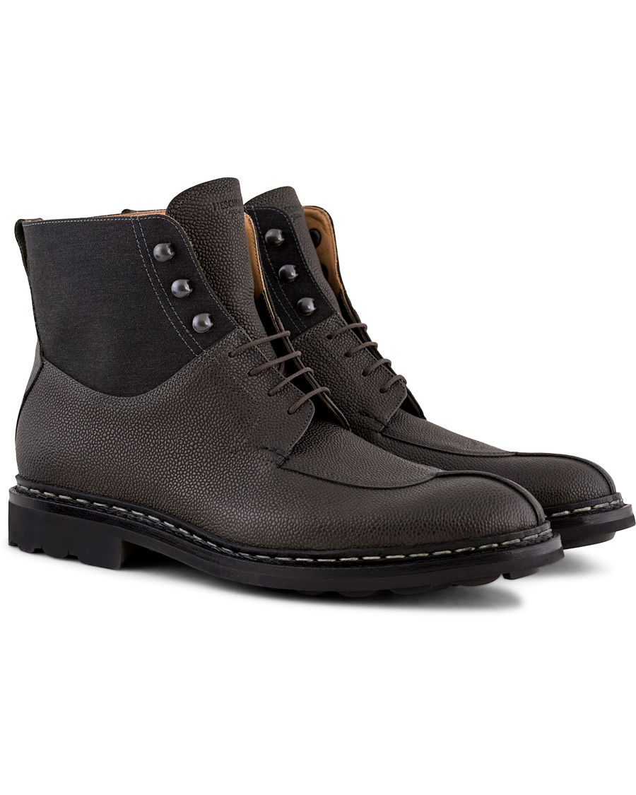 Homme | Heschung Ginkgo Beluga Boot Grained Black Calf | Heschung | Ginkgo Beluga Boot Grained Black Calf