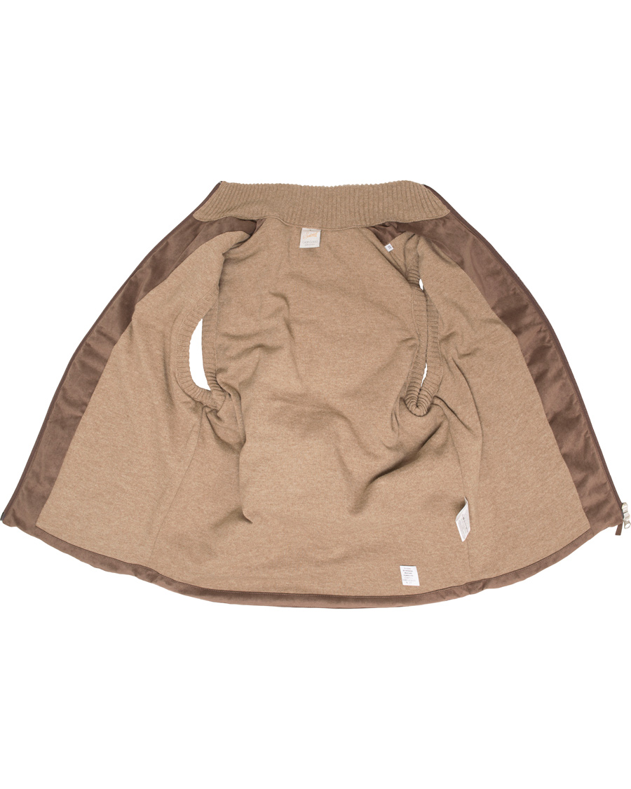 Homme | Manteaux Et Vestes | Gran Sasso | Wool/Suede Vest Brown