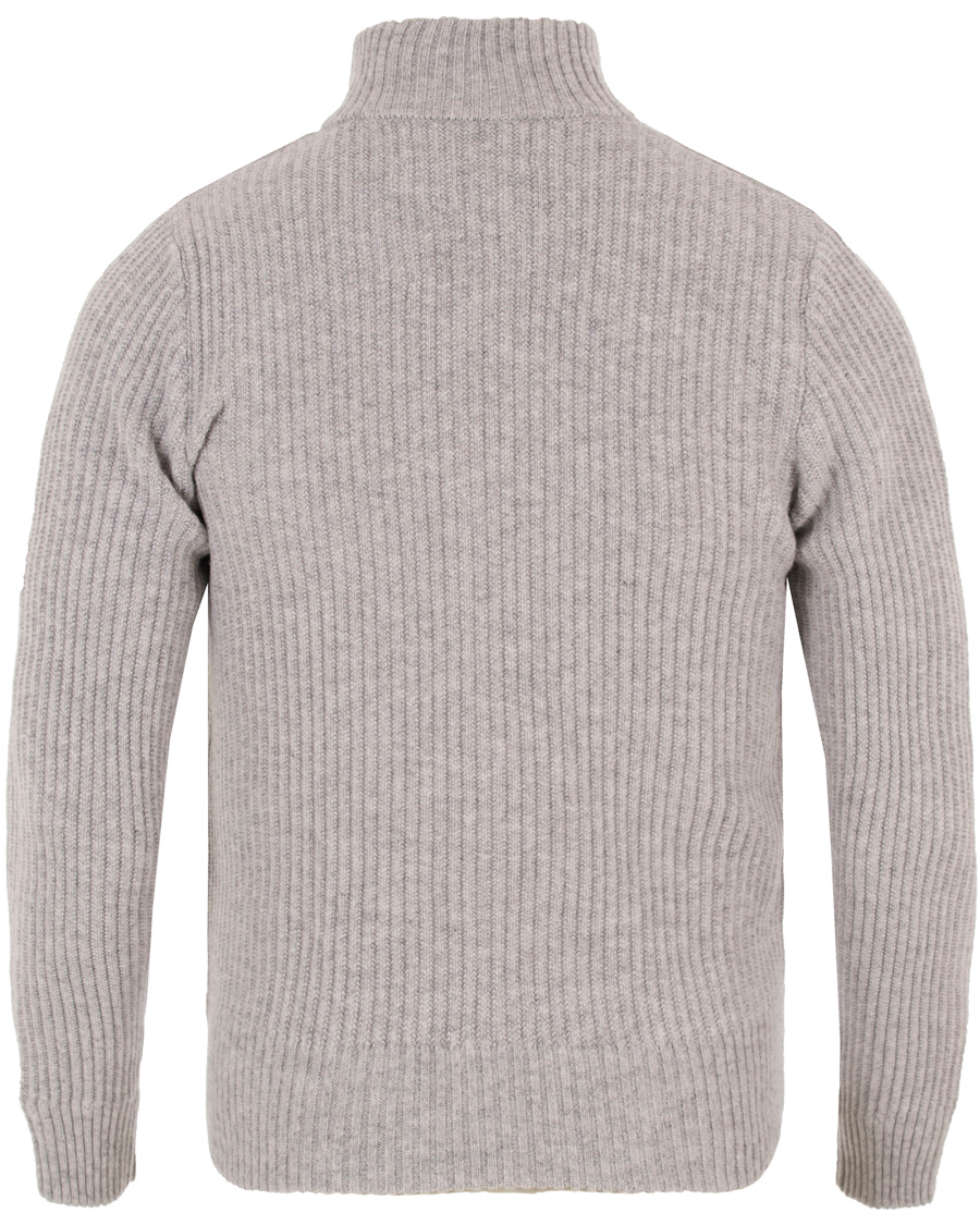 Homme | Pulls Et Tricots | Gran Sasso | Wool Button Knit/Zip Cardigan Jacket Grey