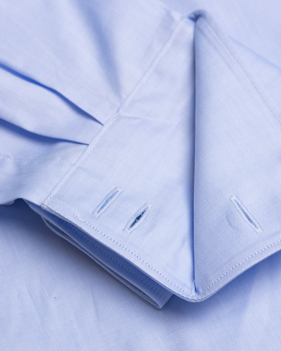 Homme | Chemises | Gieves & Hawkes | Tailored Fit Double Cuff Shirt Blue