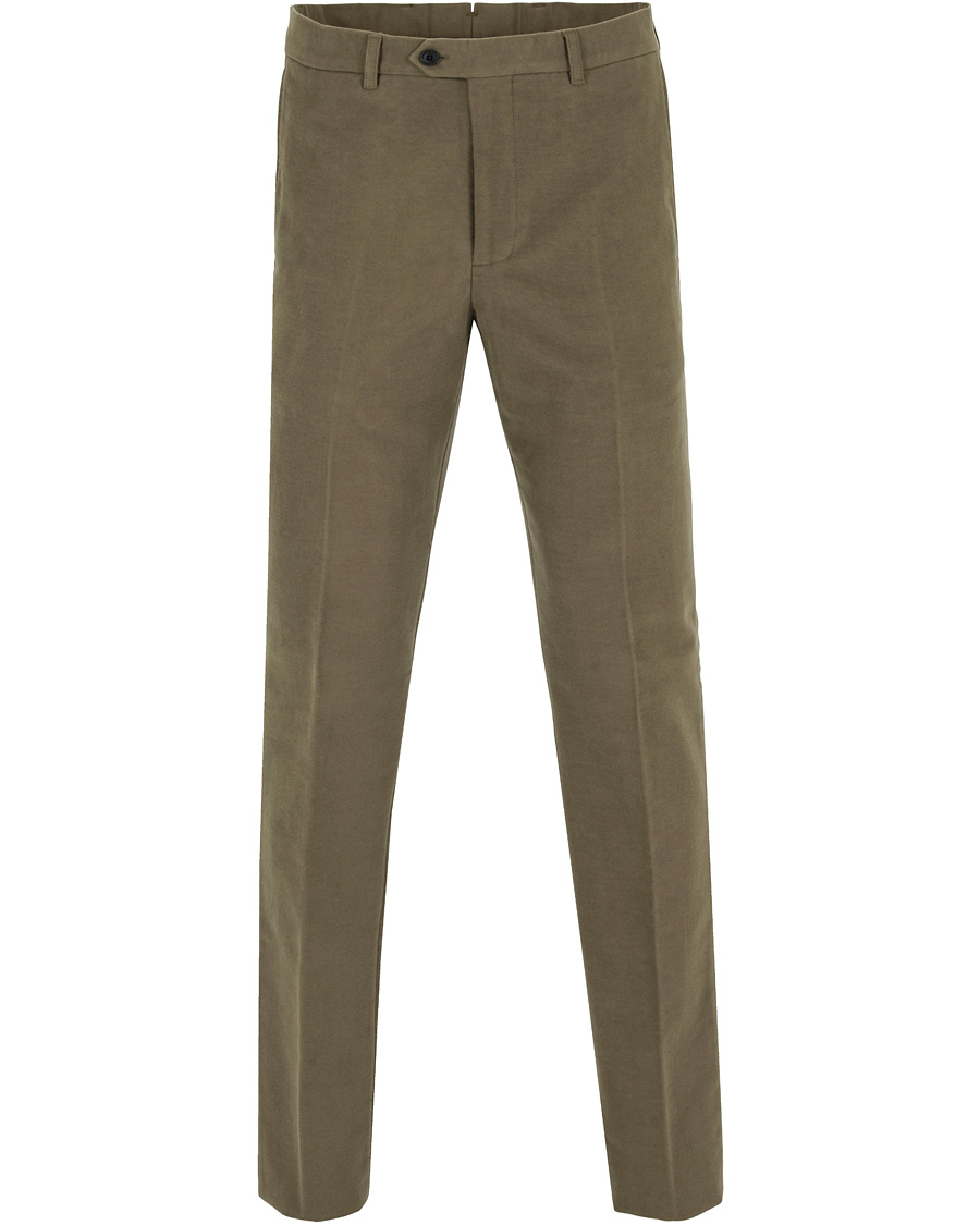 Homme | Pantalons | Gieves & Hawkes | Slim Fit Moleskin Chino Khaki