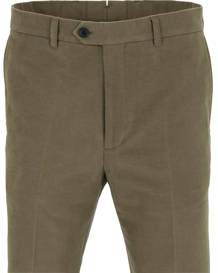 Homme | Pantalons | Gieves & Hawkes | Slim Fit Moleskin Chino Khaki