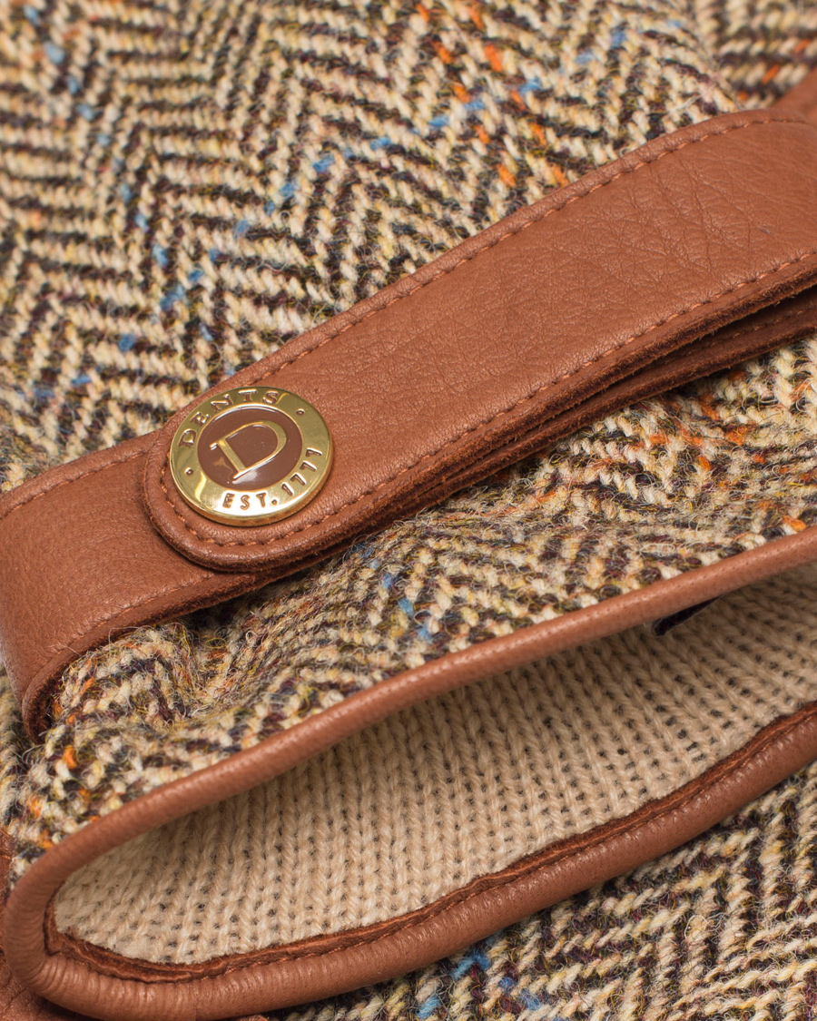 Homme | Dents The Heritage Collection Harris Tweed Glove Havana/Grouse | Dents | The Heritage Collection Harris Tweed Glove Havana/Grouse