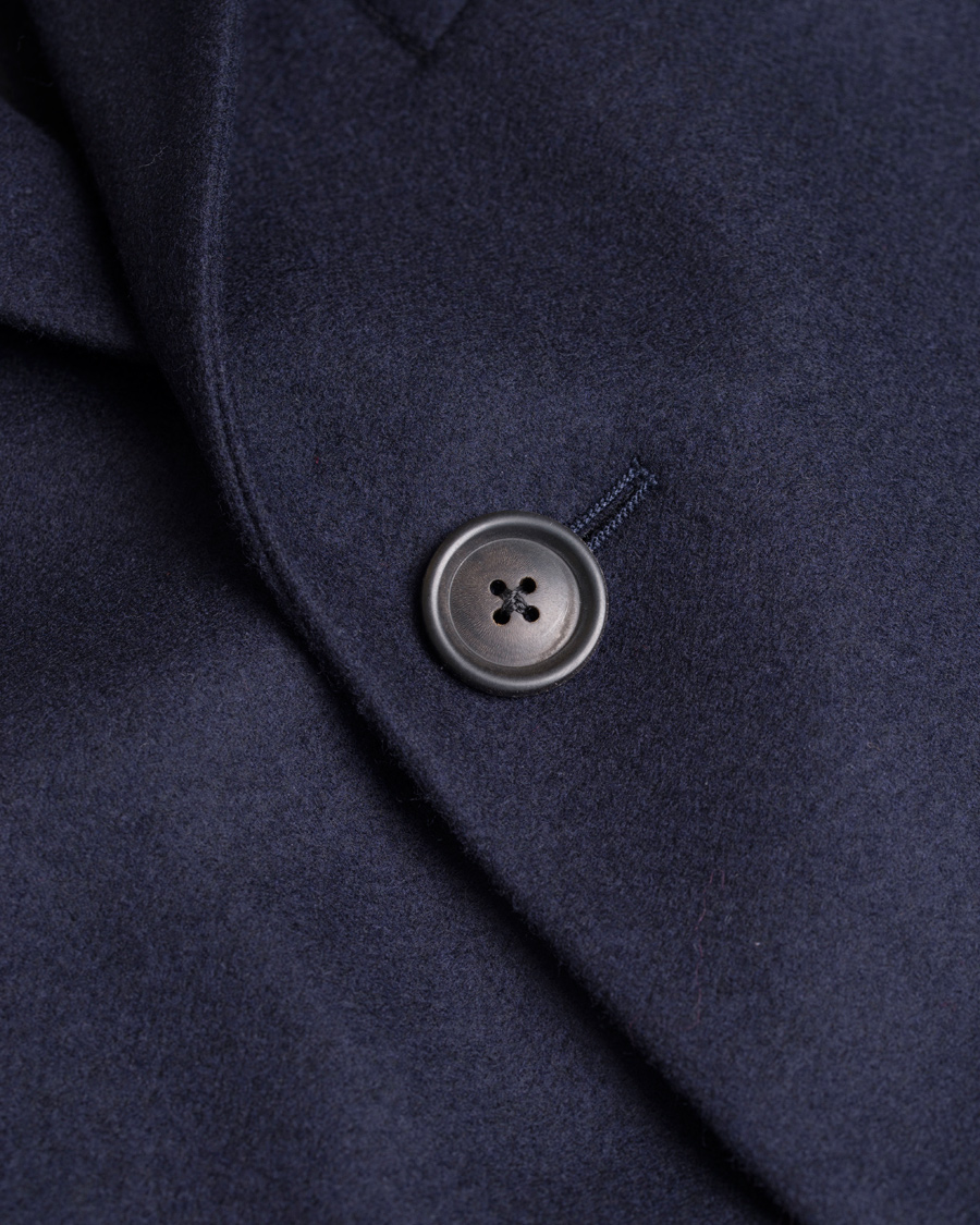 Heren | Jassen | Gieves & Hawkes | Lesser Wool Coat Navy