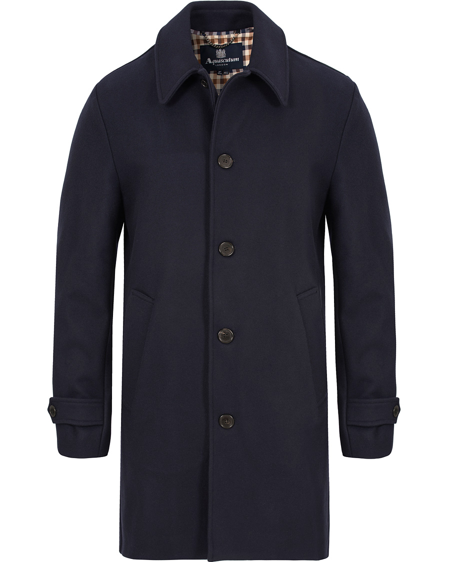 Homme | Manteaux Et Vestes | Aquascutum | Logan Coat Navy