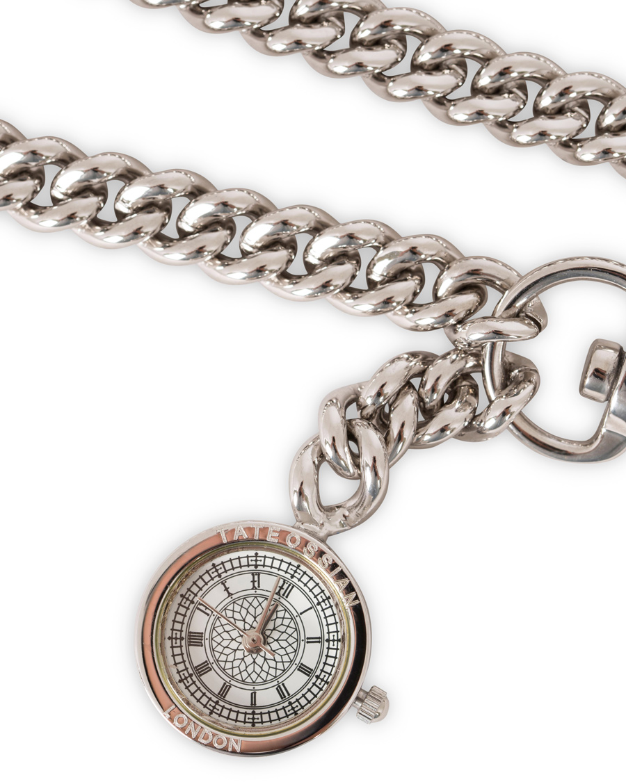 Homme | Tateossian Big Ben Trousers Chain Charms Rhodium | Tateossian | Big Ben Trousers Chain Charms Rhodium
