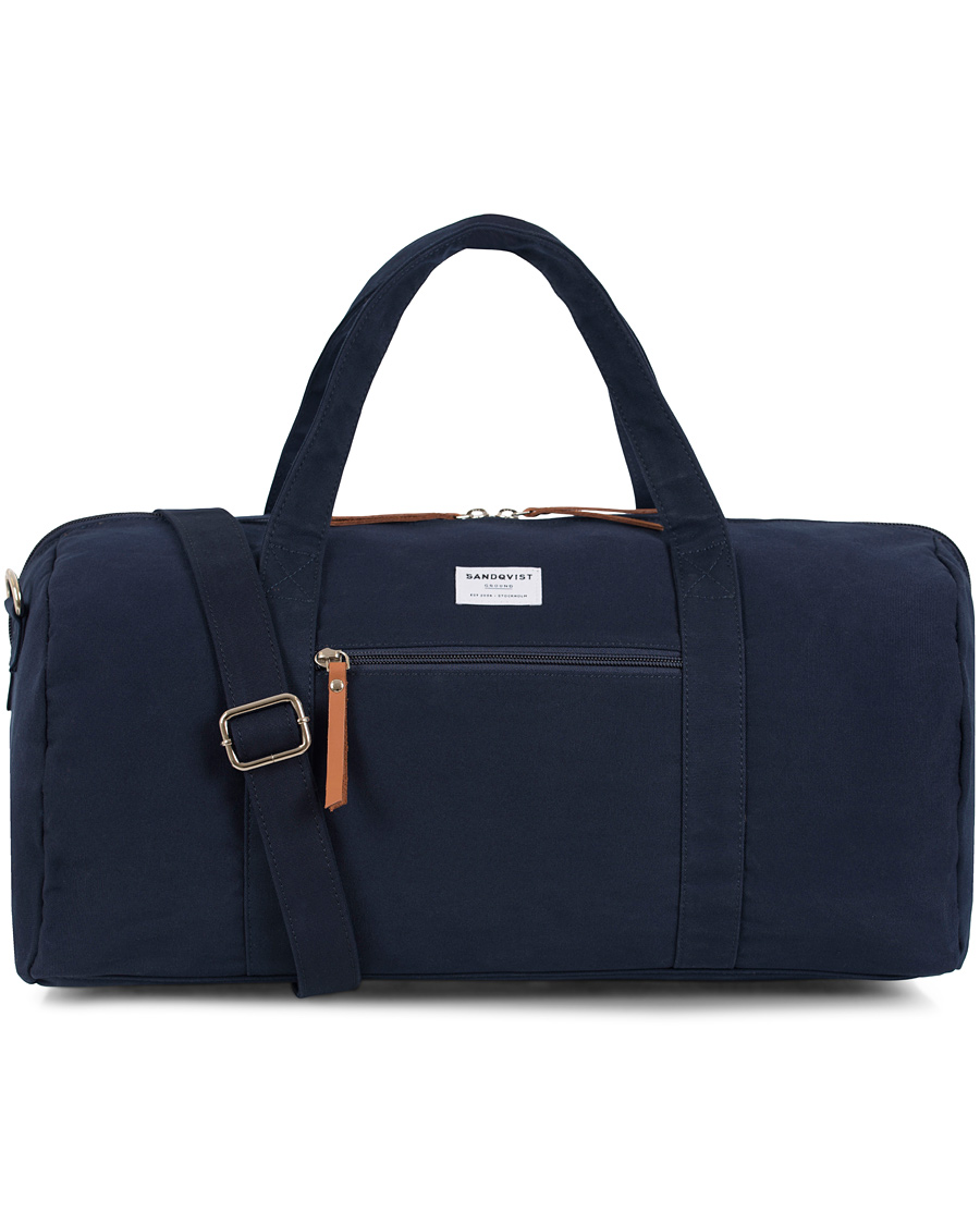 Homme | Sandqvist Sonny Polycotton Weekendbag Blue | Sandqvist | Sonny Polycotton Weekendbag Blue