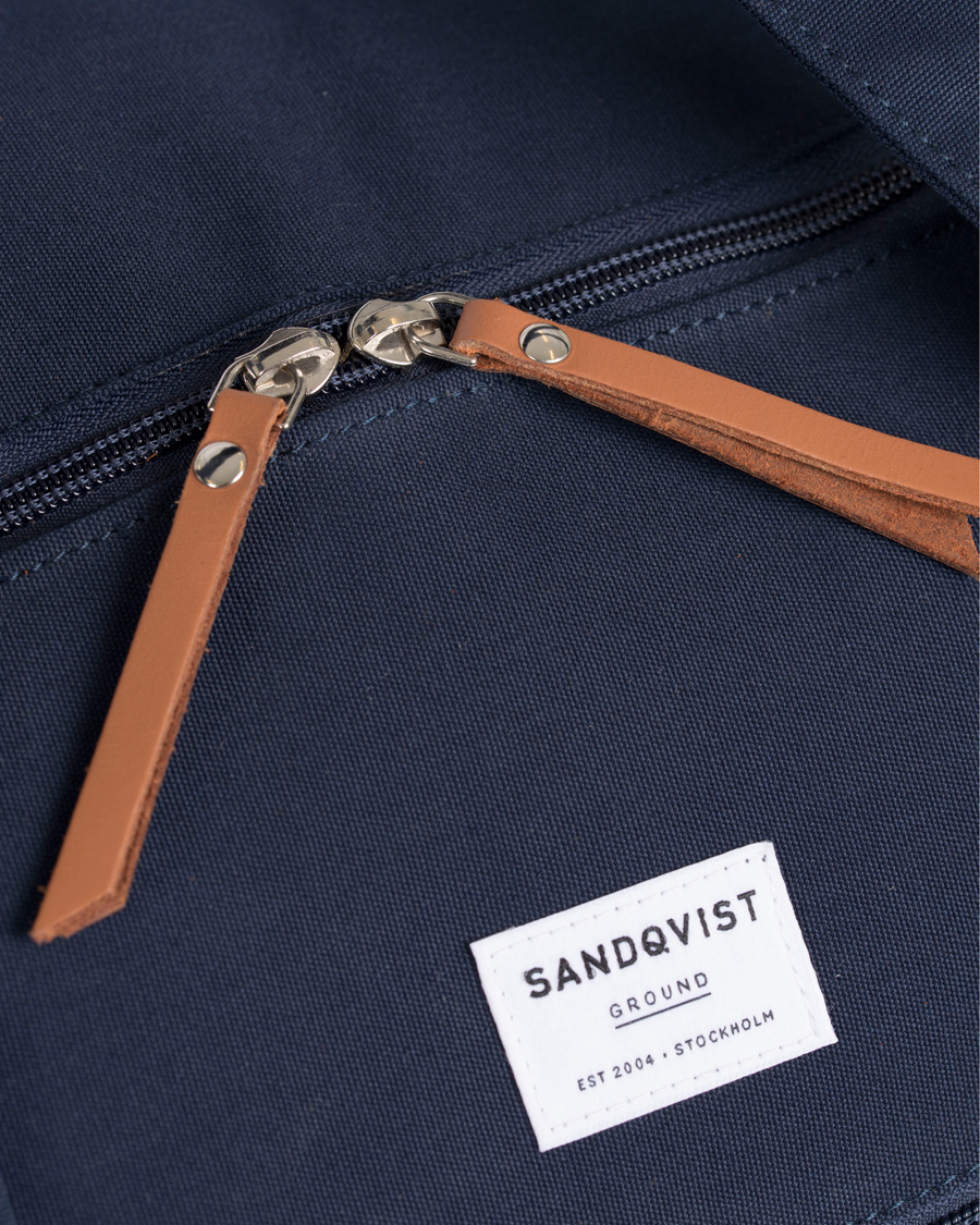 Homme | Sandqvist Sonny Polycotton Weekendbag Blue | Sandqvist | Sonny Polycotton Weekendbag Blue