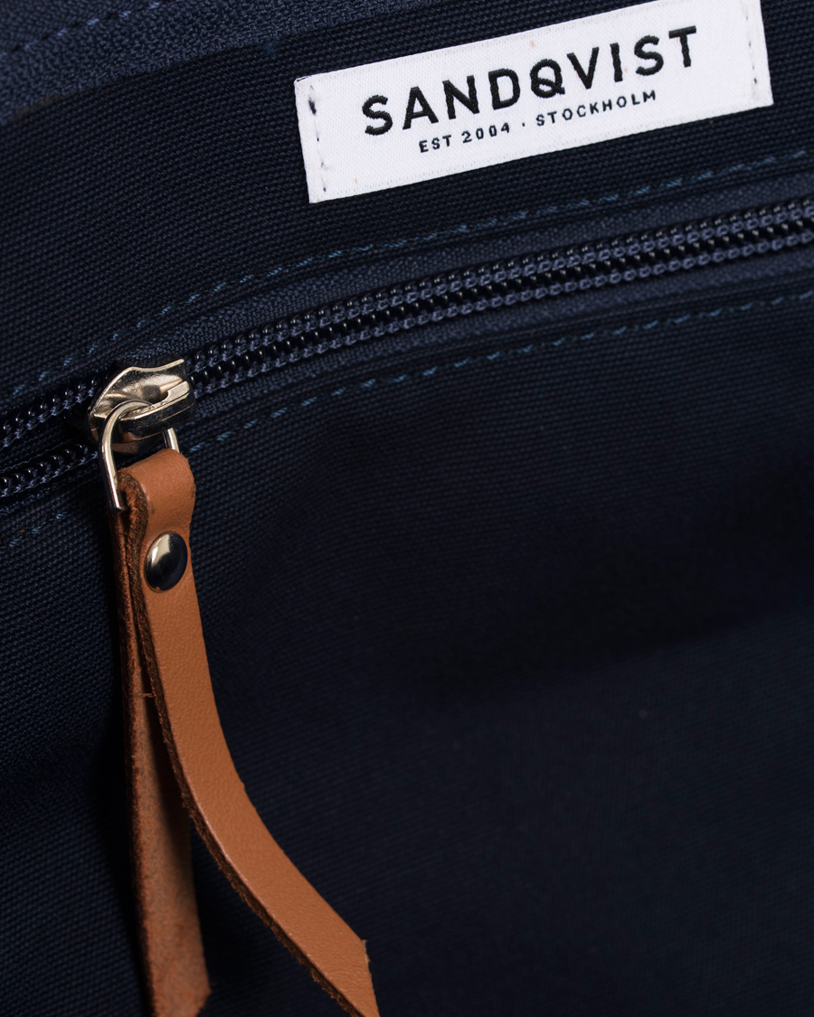 Homme | Sandqvist Sonny Polycotton Weekendbag Blue | Sandqvist | Sonny Polycotton Weekendbag Blue