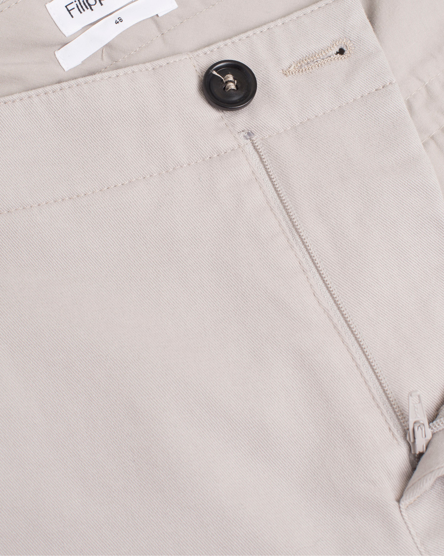 Homme | Pantalons | Filippa K | Liam Heavy Cotton Chino Chert Grey
