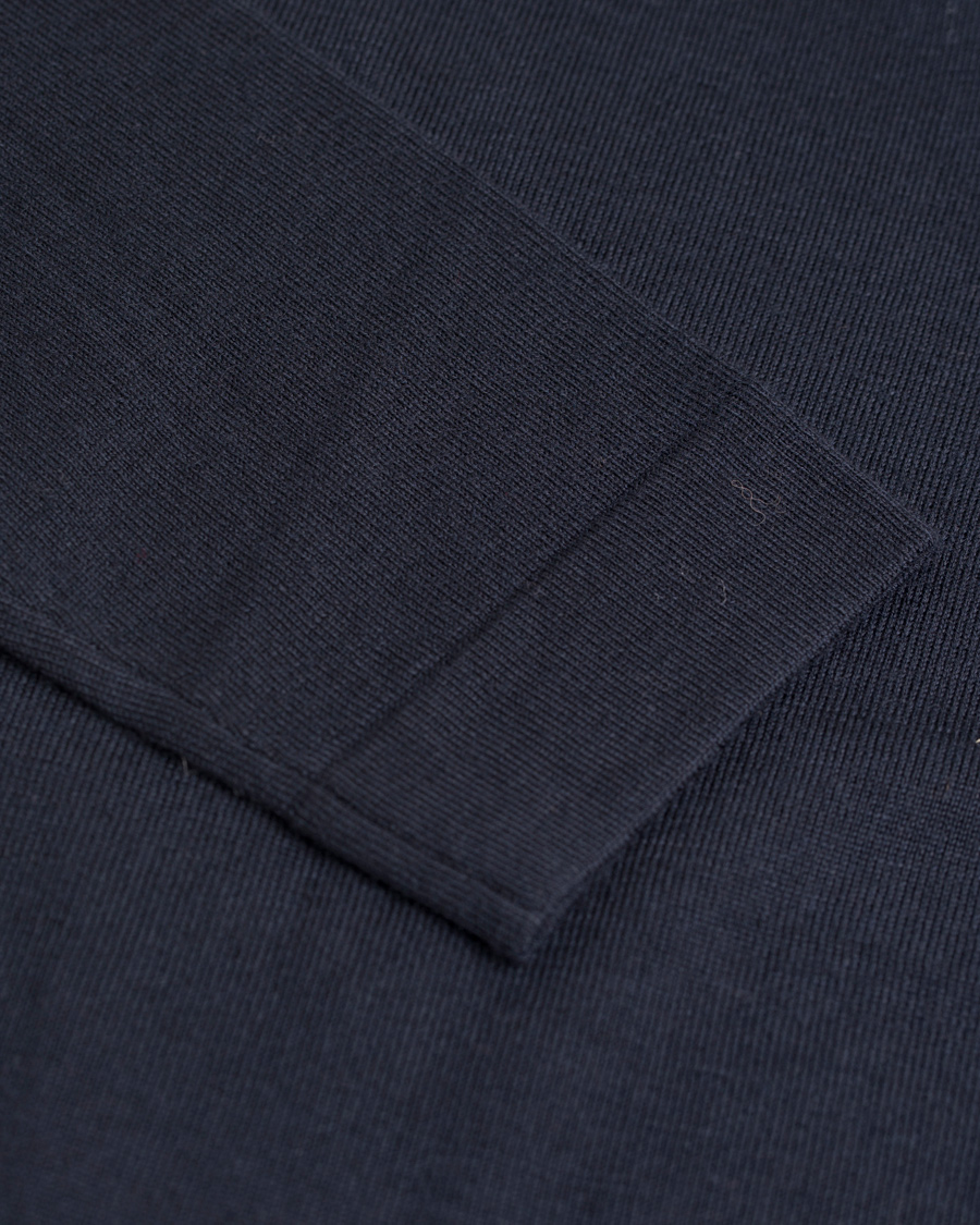 Heren | Truien | Filippa K | Fine Merino Rollerneck Navy