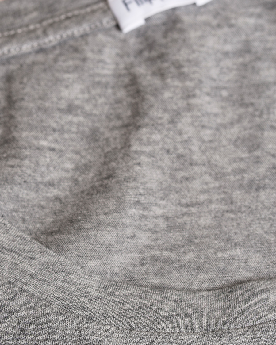 Homme | T-shirts | Filippa K | Melange Tee Grey Melange