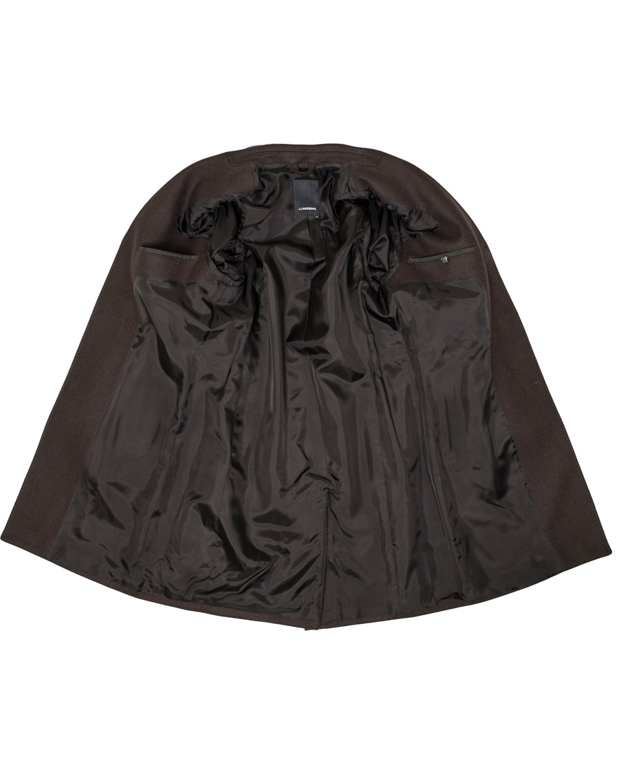 Homme | Manteaux Et Vestes | J.Lindeberg | Wolger Compact Melton Coat Brown