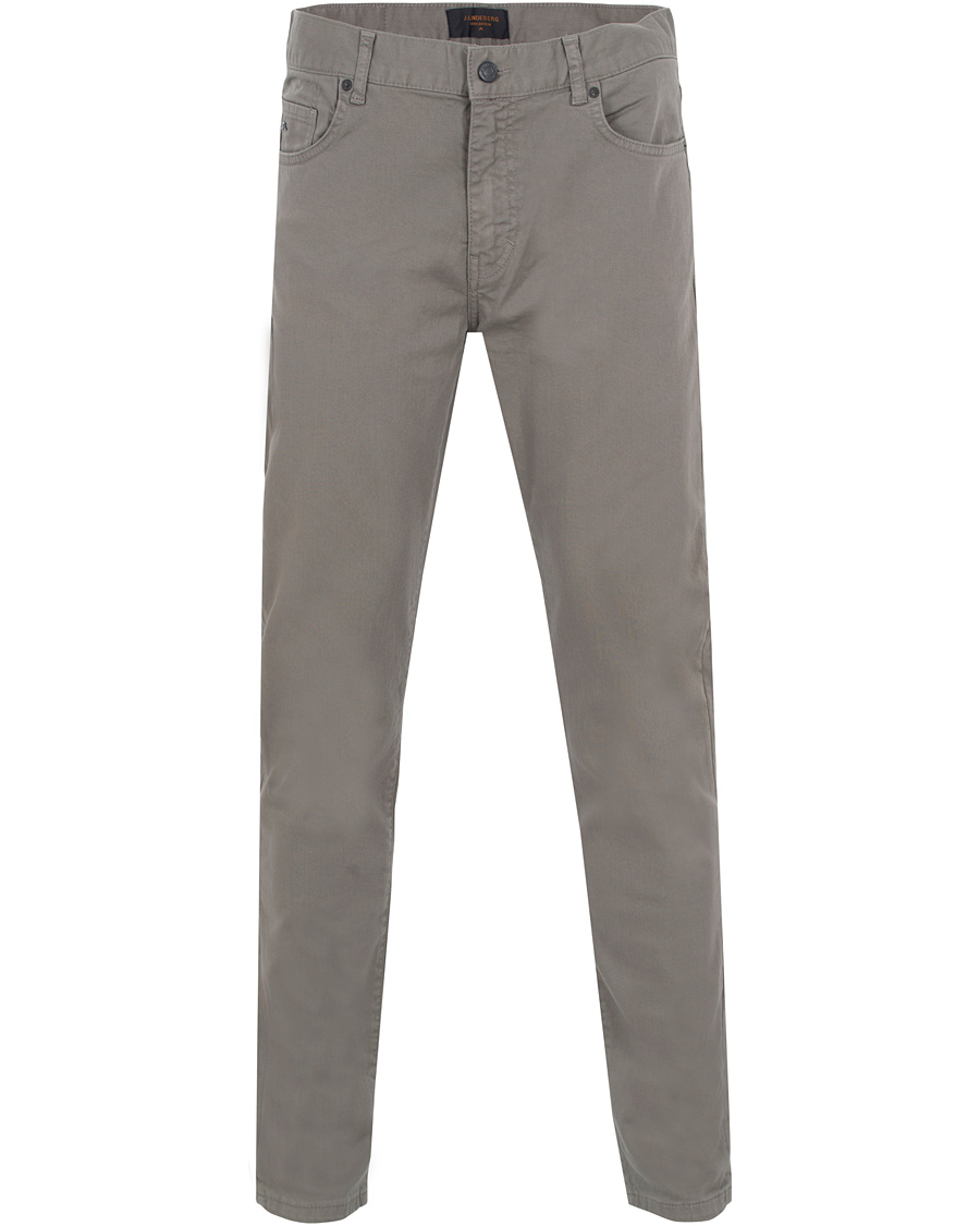 Heren | Broeken | J.Lindeberg | Jay Solid Stretch Light Grey