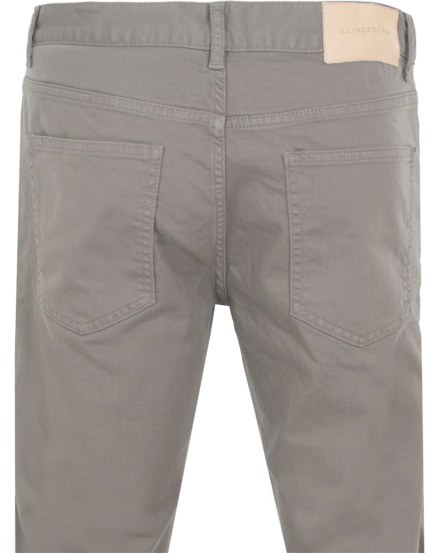 Heren | Broeken | J.Lindeberg | Jay Solid Stretch Light Grey