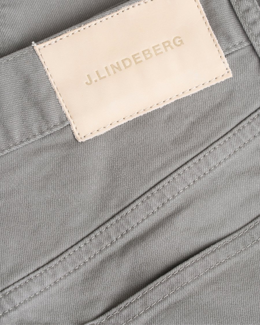 Heren | Broeken | J.Lindeberg | Jay Solid Stretch Light Grey