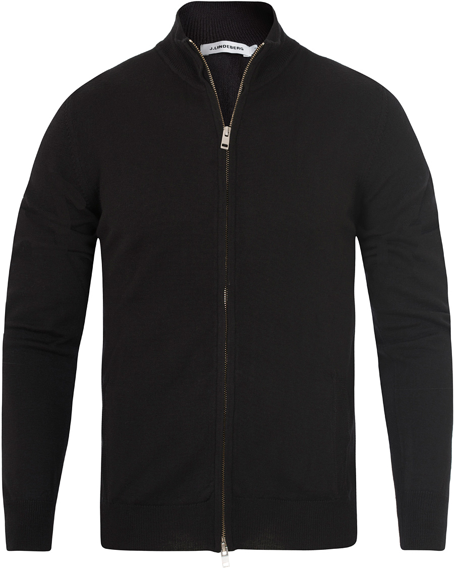 Homme | Pulls Et Tricots | J.Lindeberg | August True Merino Black