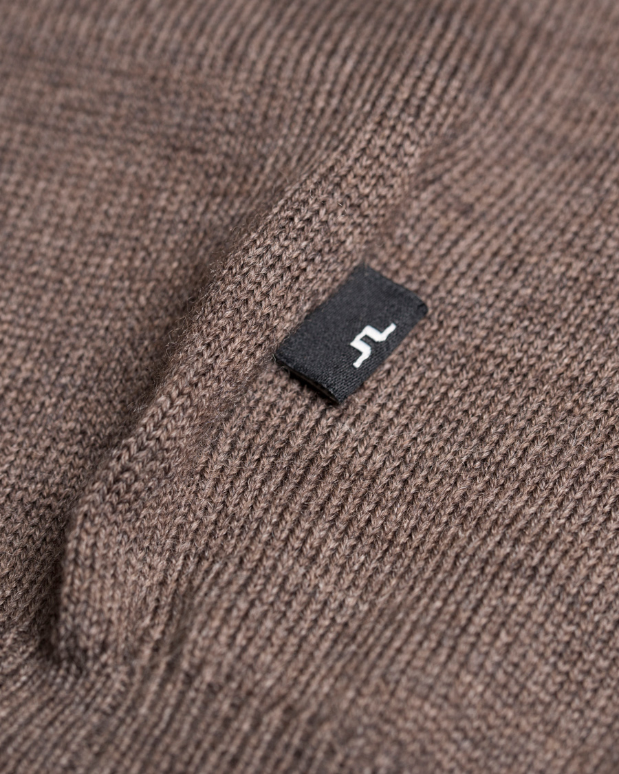Homme | Pulls Et Tricots | J.Lindeberg | August True Merino Mud Melange