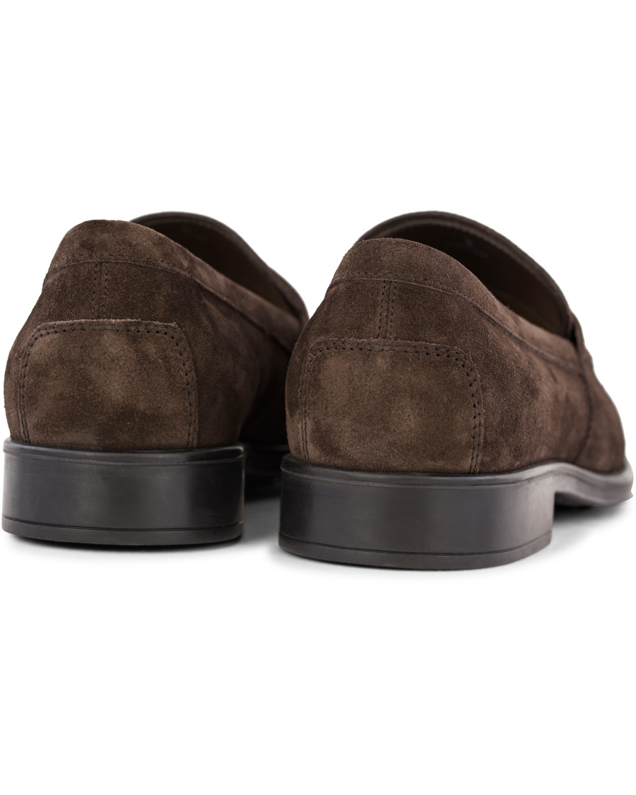 Homme | Tod's Mocassino Penny Loafer Dark Brown Suede | Tod's | Mocassino Penny Loafer Dark Brown Suede