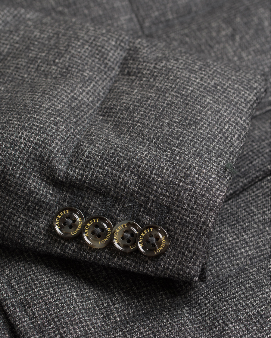 Homme | Manteaux Et Vestes | Hackett | Wool Down Blazer Jacket Grey