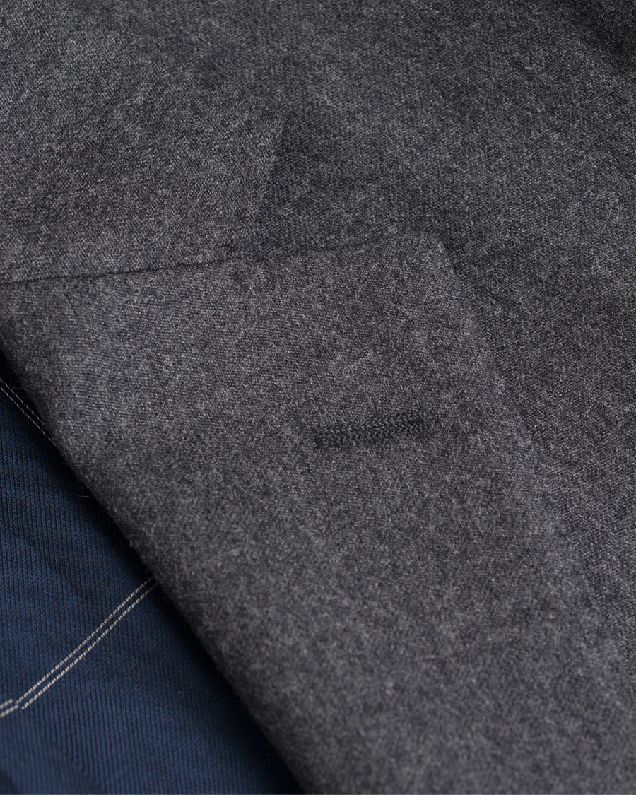 Homme | Blazers | Hackett | Plain Flannel Jacket Grey