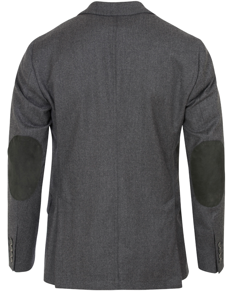 Homme | Blazers | Hackett | Plain Flannel Jacket Grey