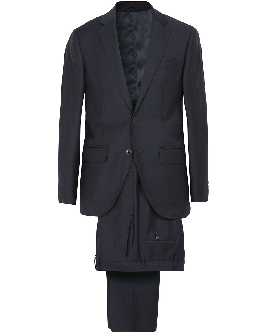 Homme | Costumes | Hackett | Mayfair Wool Suit Midnight