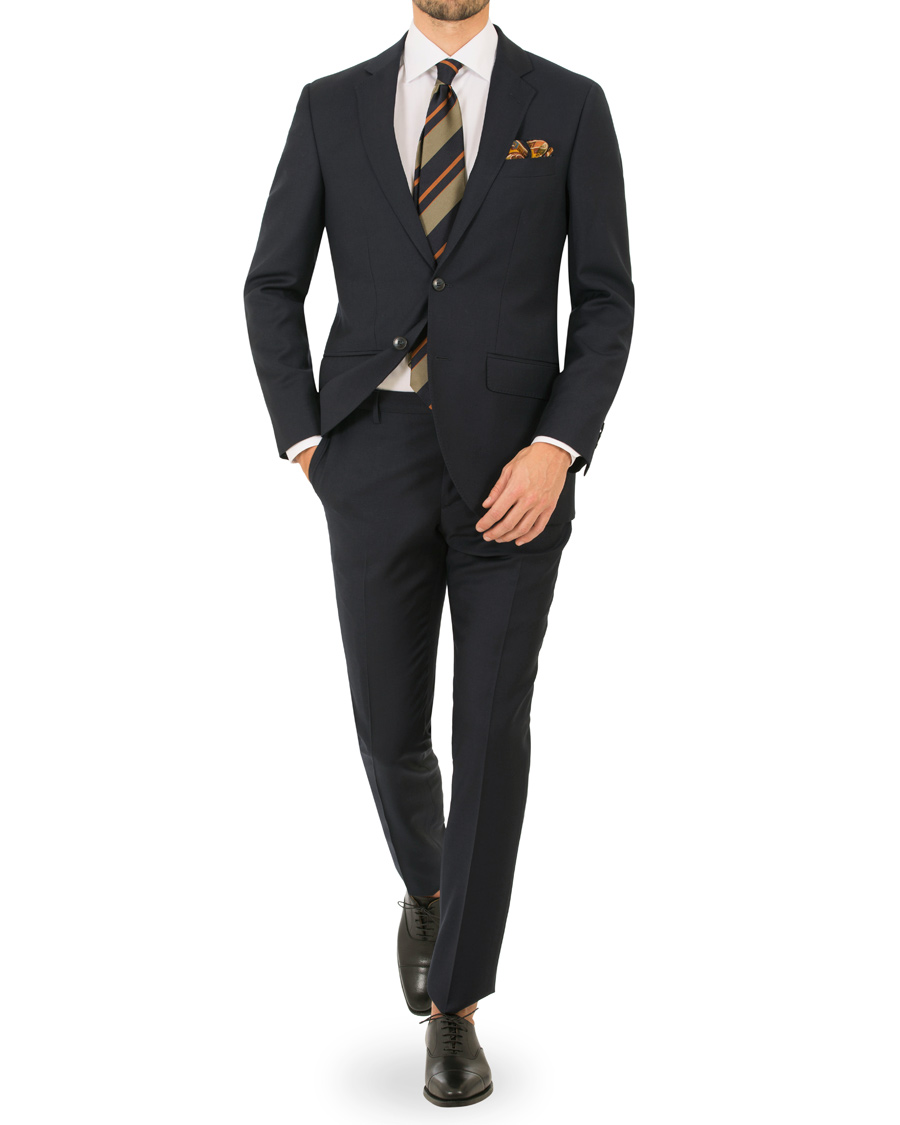 Homme | Costumes | Hackett | Mayfair Wool Suit Midnight