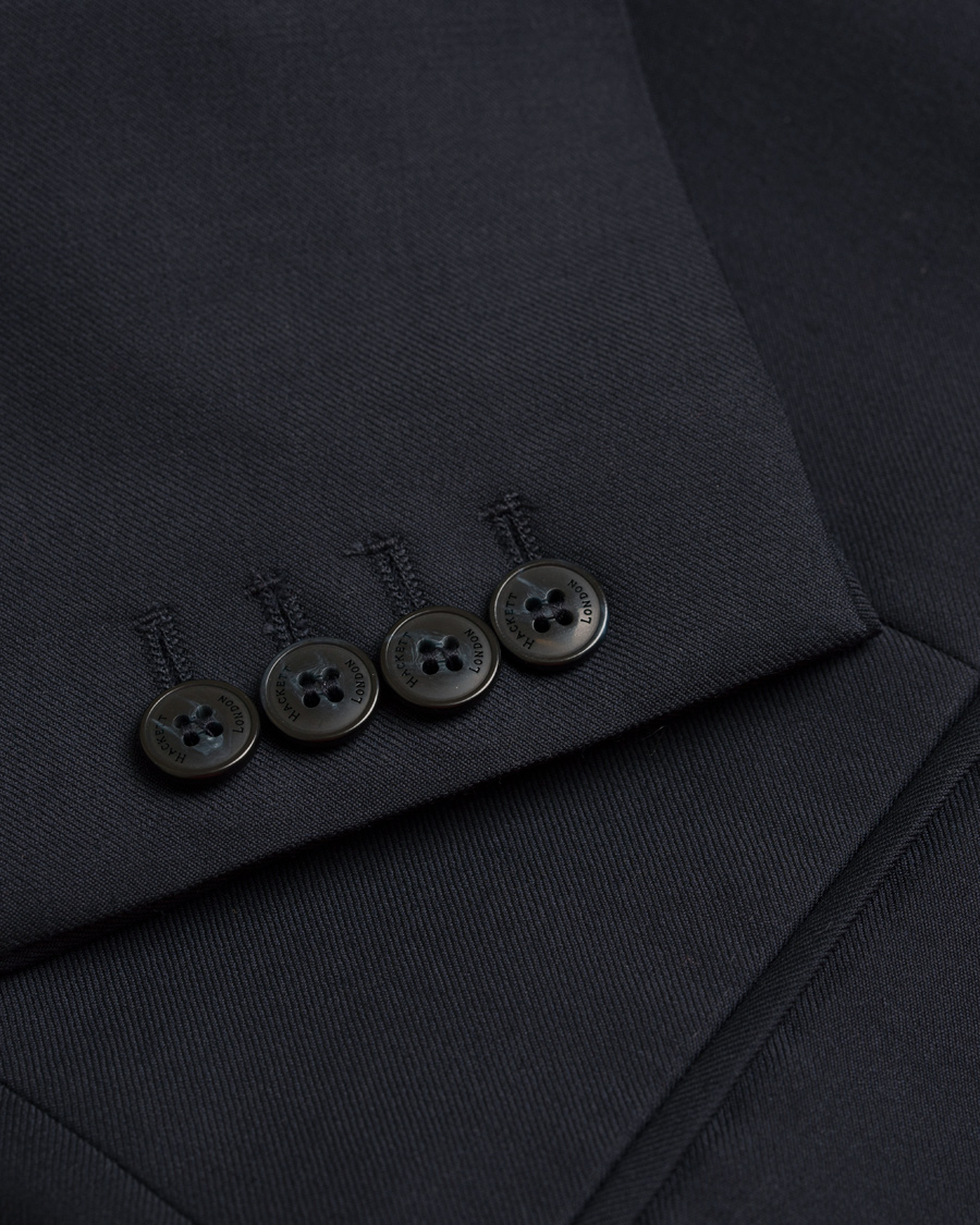 Homme | Costumes | Hackett | Mayfair Wool Suit Midnight