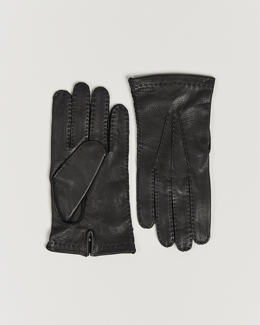 Heren | Handschoenen | Hestra | Henry Unlined Deerskin Glove Black