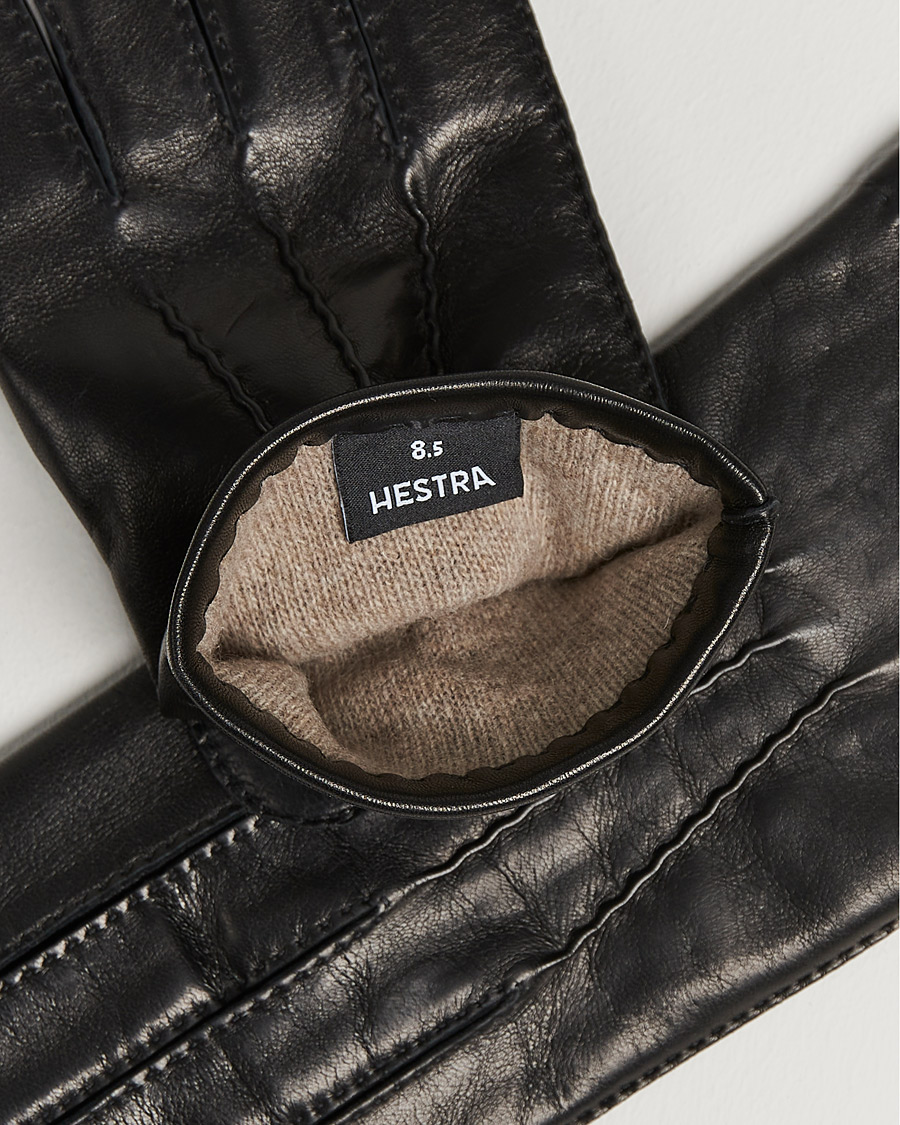 Homme | Gants | Hestra | Edward Wool Lined Glove Black