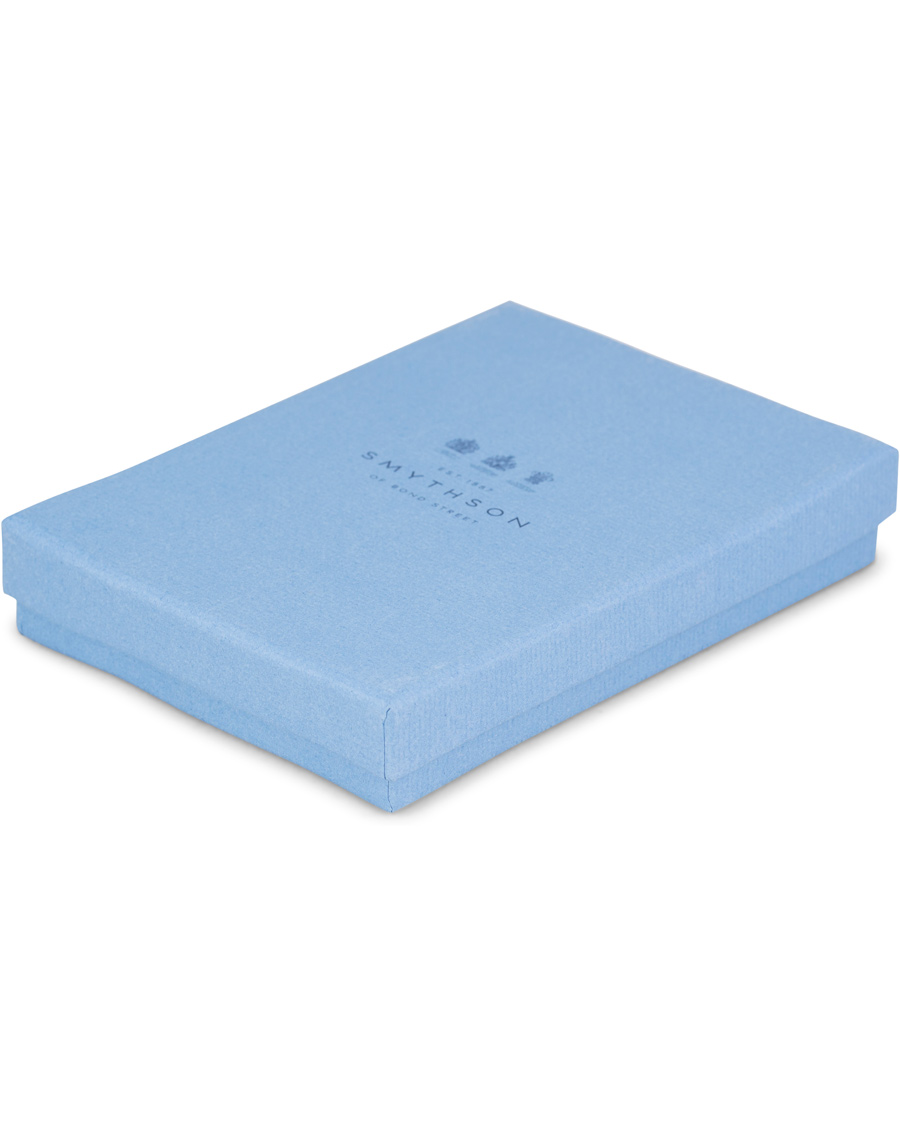 Homme | Smythson Panama Flat Card Holder Black Leather | Smythson | Panama Flat Card Holder Black Leather