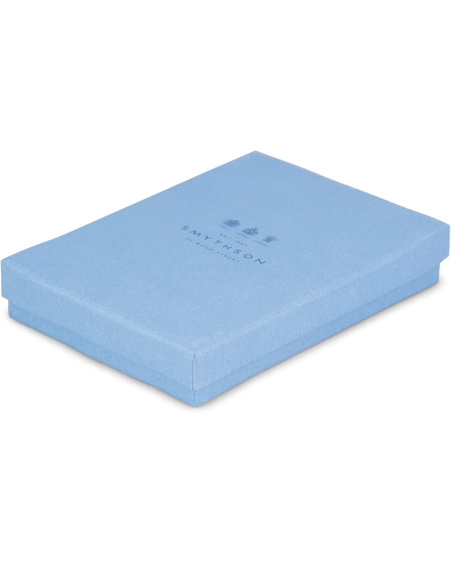 Homme | Smythson Panama Cufflink Box Black Printed Calf | Smythson | Panama Cufflink Box Black Printed Calf